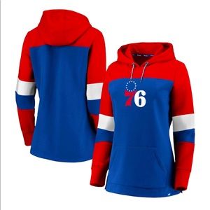 Women's Philadelphia 76ers Pullover Hoodie